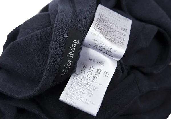 Y's for living Linen 3/4 Sleeve Long Cardigan K-176308_015