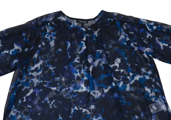 Y's for living Printed Sheer Blouse K-176309_003