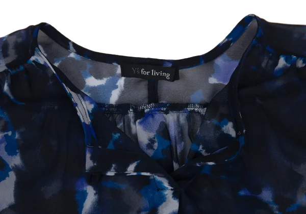 Y's for living Printed Sheer Blouse K-176309_006