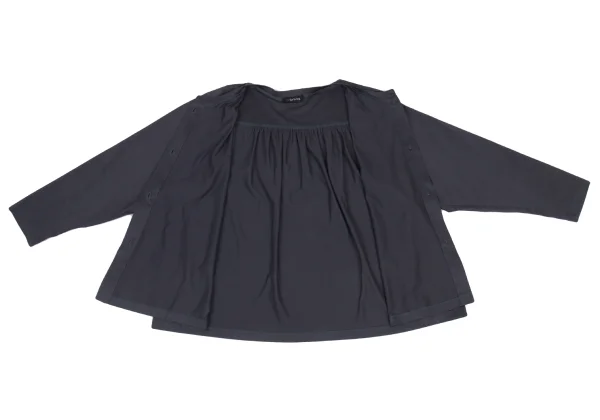 Y's for living Cotton Back Gather Cardigan K-176310_011