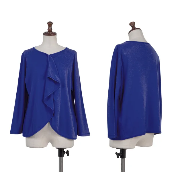 Y's for living Cotton Front Drape Cardigan Blue S-M K-176313_001