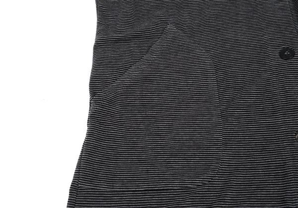 Y's for living Acrylic Blend Velour Striped Cardigan K-176314_009