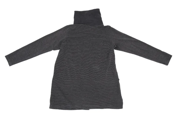 Y's for living Acrylic Blend Velour Striped Cardigan K-176314_011