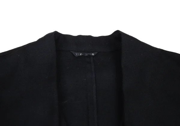Y's for living Wool Stretch Collarless Jacket K-176316_003