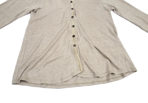 Y's for living Linen Cut-off Switching Cardigan K-176318_009