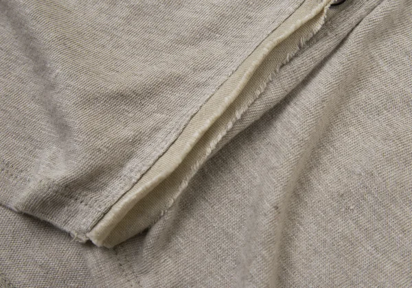 Y's for living Linen Cut-off Switching Cardigan K-176318_010