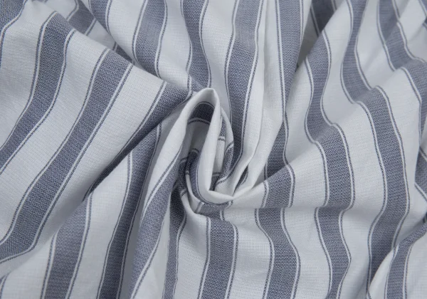 Y's for living Cotton Gather Striped Short Sleeve Shirt K-176323_012