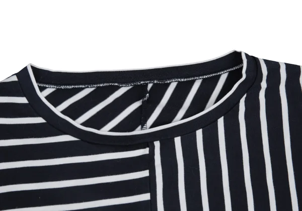 Y's for living Cotton Striped Switching Top K-176324_003