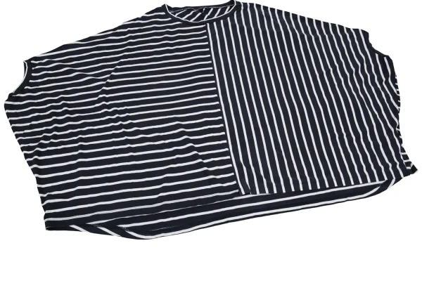 Y's for living Cotton Striped Switching Top K-176324_005