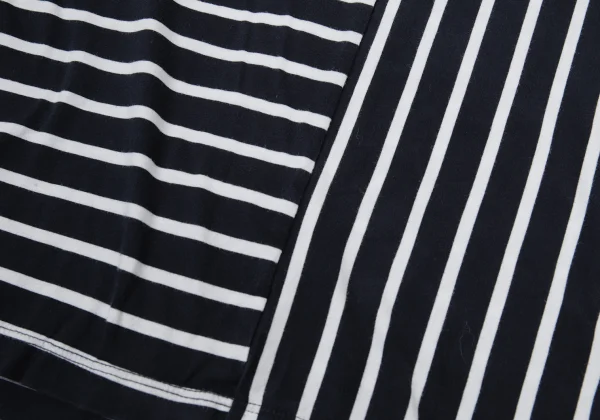 Y's for living Cotton Striped Switching Top K-176324_006