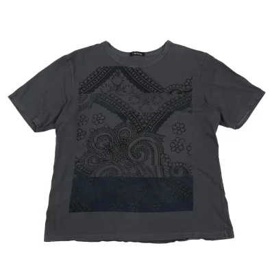 Y's for living Cotton Ethnic Print Short Sleeve T-Shirt