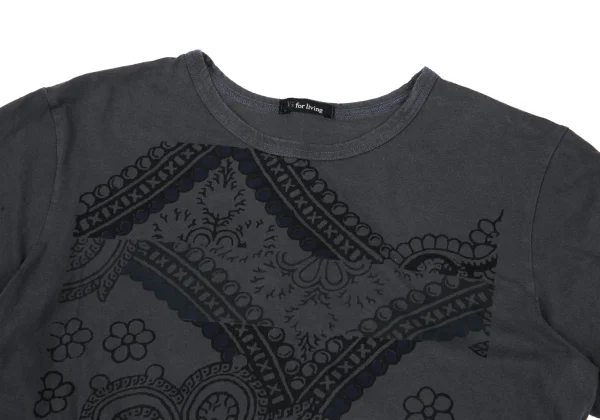 Y's for living Cotton Ethnic Print Short Sleeve T-Shirt K-176327_002