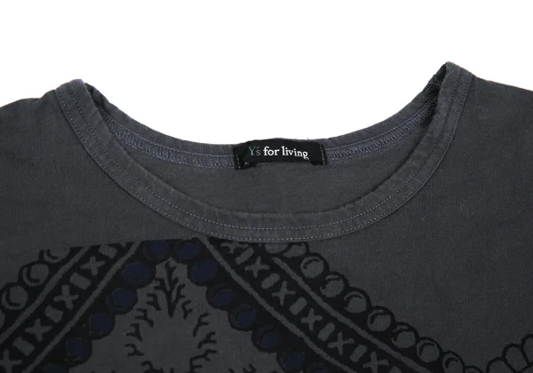 Y's for living Cotton Ethnic Print Short Sleeve T-Shirt K-176327_003