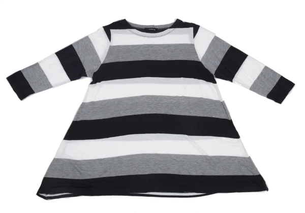 Y's for living Cotton Striped 3/4 Sleeve Top K-176329_002