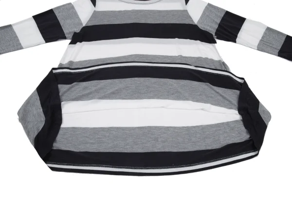 Y's for living Cotton Striped 3/4 Sleeve Top K-176329_009