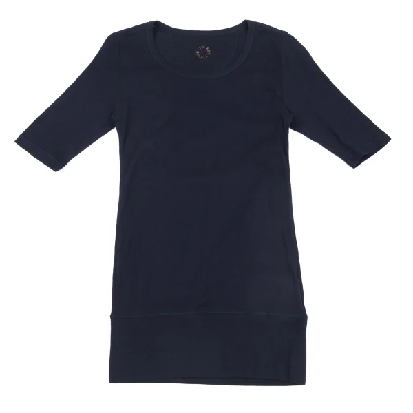 Y's for living Cotton Short Sleeve T-shirt Navy S-M K-176333_001