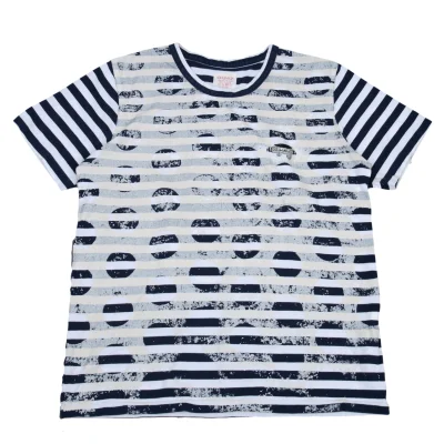 Y's Gipsy Distressed Dot Print T Shirt