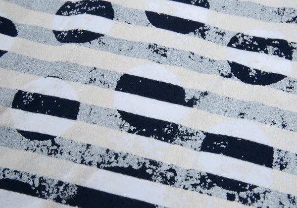 Y's Gipsy Distressed Dot Print T Shirt K-176335_008