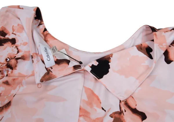 Calvin Klein Floral Print Sleeveless Blouse K-176336_013