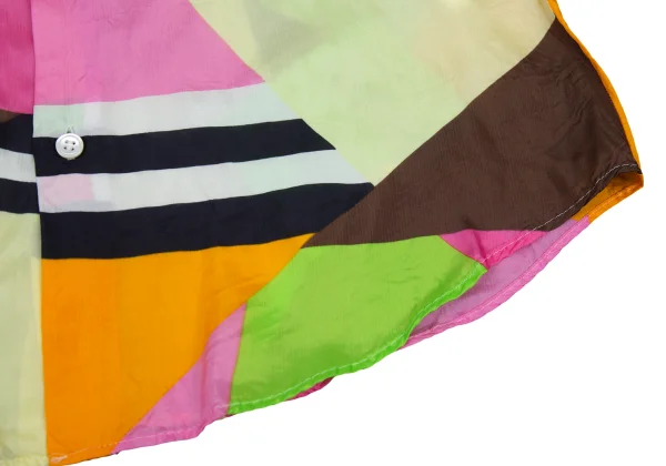 tricot COMME des GARCONS Colorful Geometric Print Shirt K-176337_011