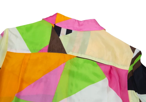 tricot COMME des GARCONS Colorful Geometric Print Shirt K-176337_014