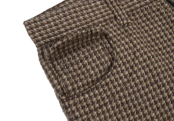 tricot COMME des GARCONS Alpaca Blend Houndstooth Pants K-176338_003
