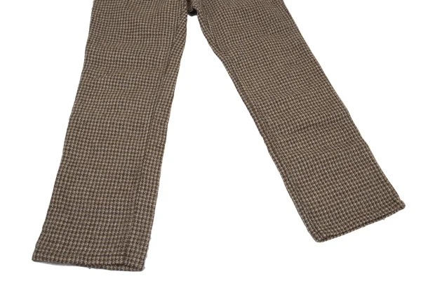 tricot COMME des GARCONS Alpaca Blend Houndstooth Pants K-176338_006