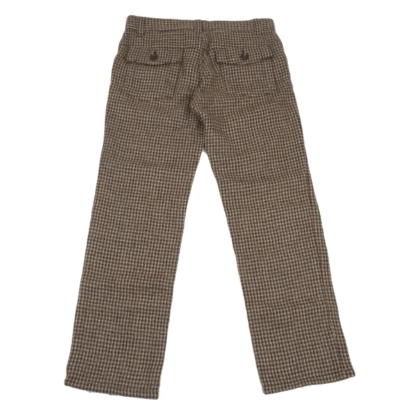 tricot COMME des GARCONS Alpaca Blend Houndstooth Pants K-176338_008