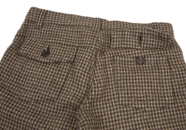 tricot COMME des GARCONS Alpaca Blend Houndstooth Pants K-176338_009