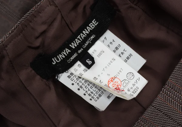 JUNYA WATANABE COMME des GARCONS Wool Striped Pants K-176340_010