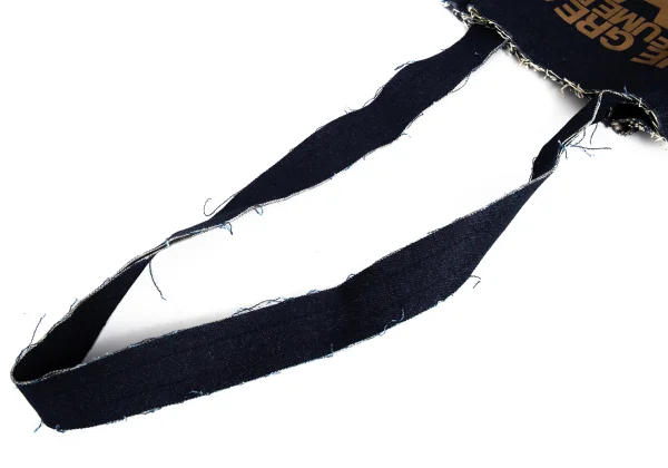 COMME des GARCONS MAN Perfume Printed Denim Shoulder Bag K-176344_010