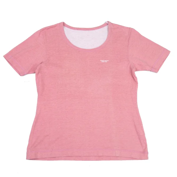 Mademoiselle NON NON Logo Printed T Shirt Pink S-M K-176350_001