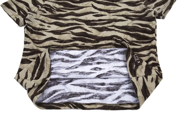 EVEX by KRIZIA Zebra Printed T Shirt K-176351_009