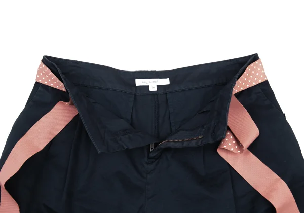 PAUL&JOE Dot Ribbon Belted Shorts K-176352_005