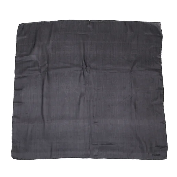 zucca Silk Scarf Black Free K-176354_001