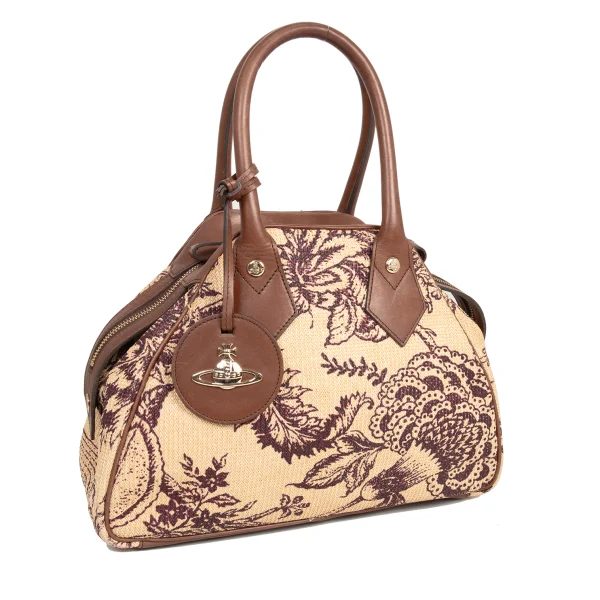 Vivienne Westwood Pomegranate Jasmine Bag Beige,Brown  K-176361_001