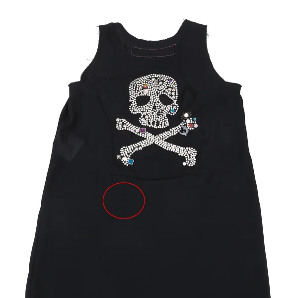 JUNYA WATANABE MAN PINK COMME des GARCONS Back Skull Sleeveless Dress K-176367_003