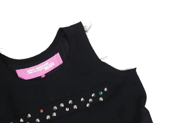 JUNYA WATANABE MAN PINK COMME des GARCONS Back Skull Sleeveless Dress K-176367_010