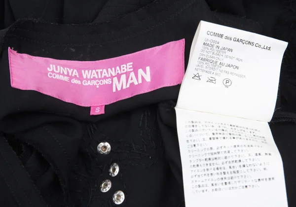 JUNYA WATANABE MAN PINK COMME des GARCONS Back Skull Sleeveless Dress K-176367_017