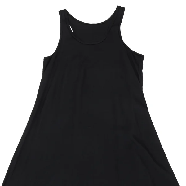 Y's Rayon Hem Cut-off Sleeveless Dress K-176368_003