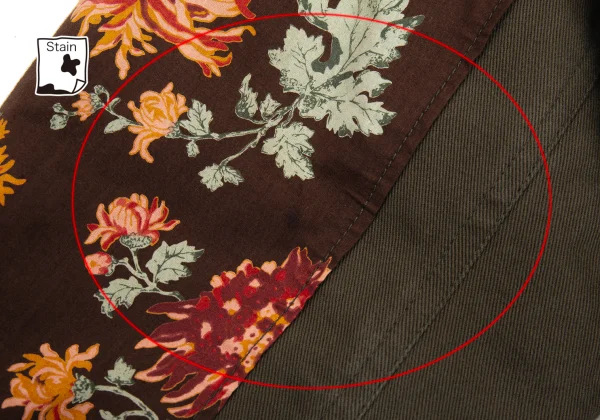PINK HOUSE Quilted-Lining Padded Floral Patch Blouson K-176371_010