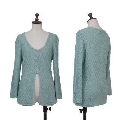 CHRISTIAN LACROIX BAZAR Glitter Knit Cardigan