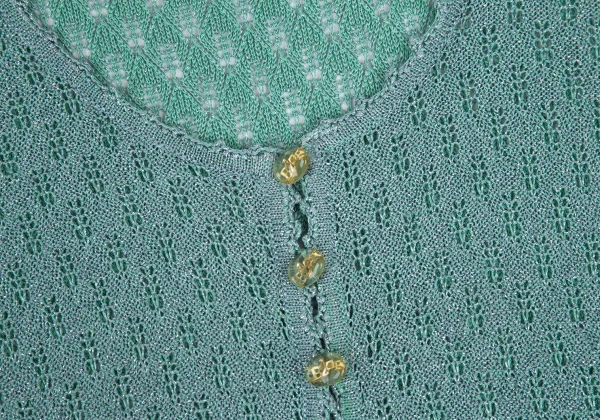 CHRISTIAN LACROIX BAZAR Glitter Knit Cardigan K-176372_005