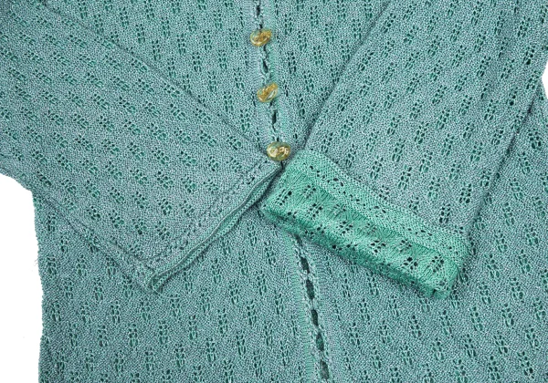 CHRISTIAN LACROIX BAZAR Glitter Knit Cardigan K-176372_007