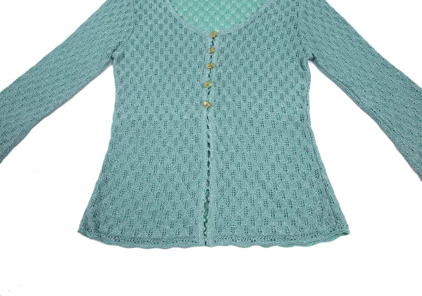 CHRISTIAN LACROIX BAZAR Glitter Knit Cardigan K-176372_008