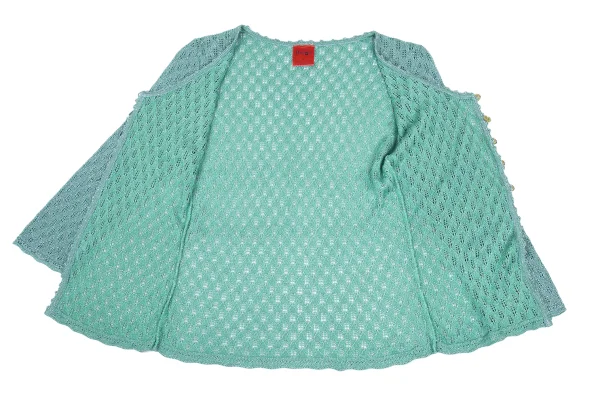 CHRISTIAN LACROIX BAZAR Glitter Knit Cardigan K-176372_009