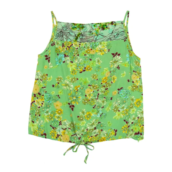 CHRISTIAN LACROIX BAZAR Floral Print Rayon Cami Top K-176373_002