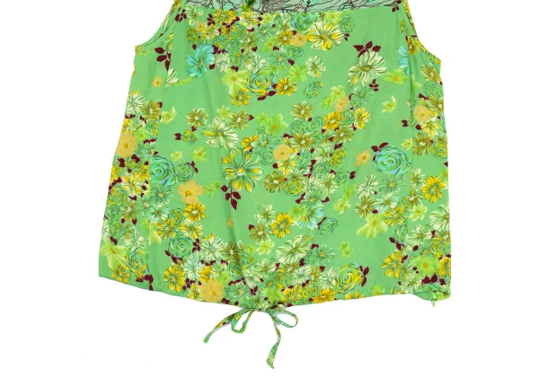 CHRISTIAN LACROIX BAZAR Floral Print Rayon Cami Top K-176373_005