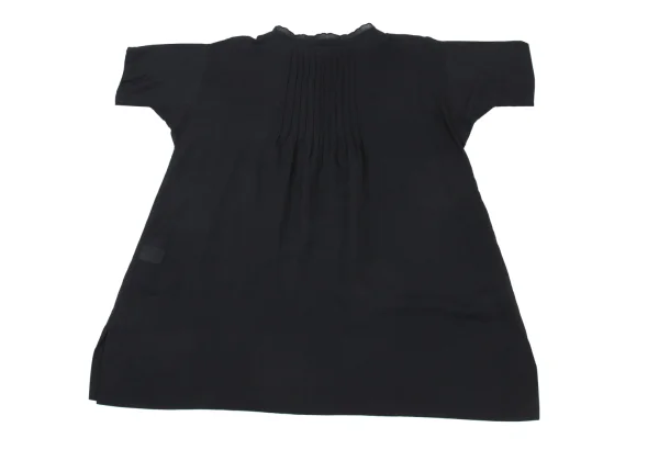 TSUMORI CHISATO Silk Cotton Pintuck Blouse K-176375_011
