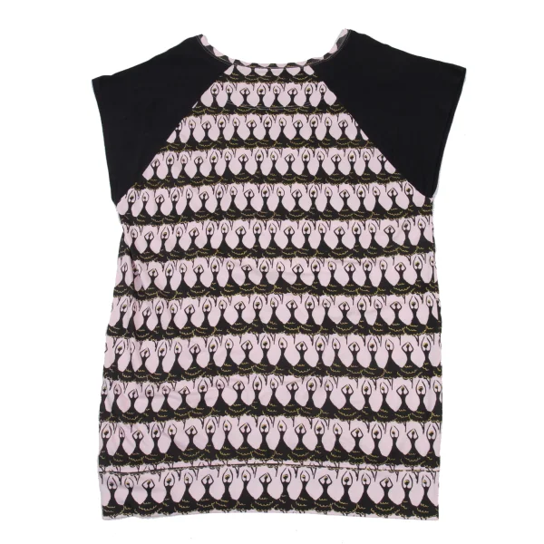 TSUMORI CHISATO Ballerina Print Tunic K-176376_010